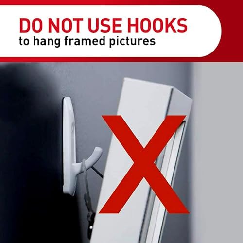 Command 5 lb Large Utility Hooks with 12 Strips