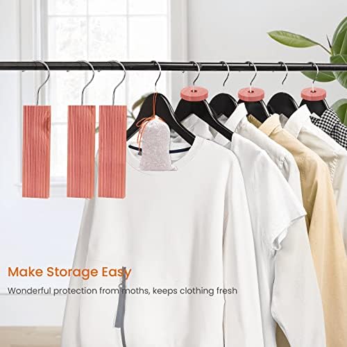 Homode Cedar Blocks for Clothes Storage Set of 60
