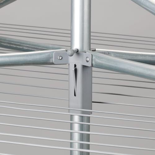 Household Essentials 17120-1 Rotary Outdoor Umbrella Drying Rack