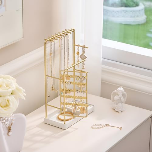 ProCase Gold Jewelry Display Stand Holder