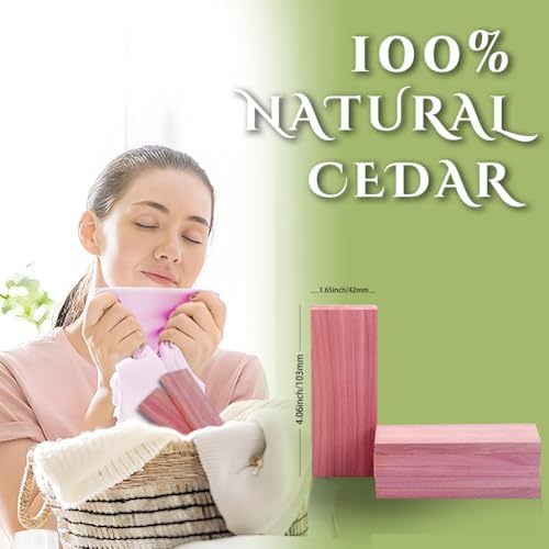 Cedar Space Red Cedar Blocks for Closet Storage