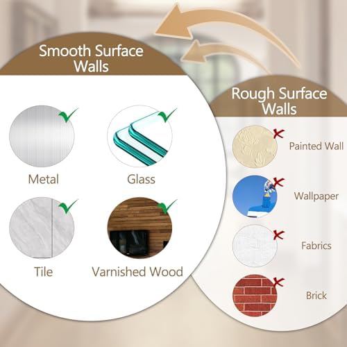 12 Pack Heavy Duty Utility Hooks 15 lb Capacity Self Adhesive Wall Hooks for Hanging Garlands Hats Towels Coats and More