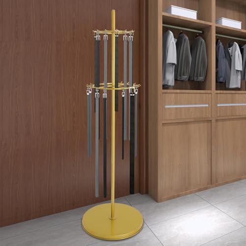 661in Gold Belt Display Tie Scarf Rack