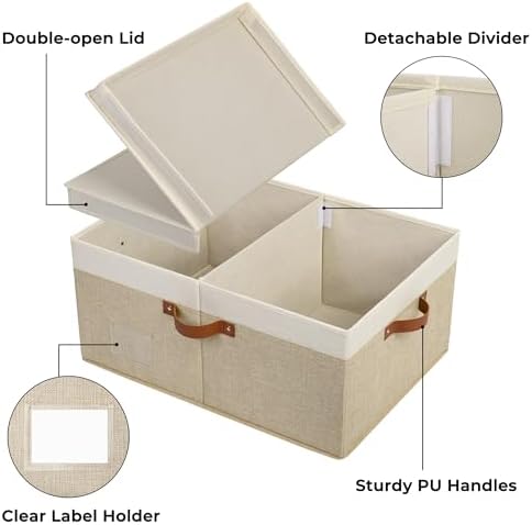 Granny Says Decorative Storage Box with Lid 63L