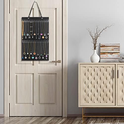 Caffox Jewelry Holder 32 Hook Storage for Necklaces Bracelets Ankles