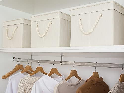 StorageWorks 32L Lidded Storage Bins with Handles 3-Pack