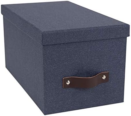 Bigso Box of Sweden Silvia Storage Box - Blue 59x65x116in