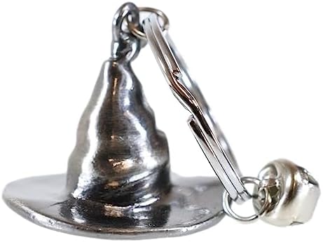 Ebros Gift Set Of 2 Witch Hat Keychains With Bells