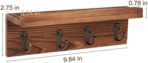 HRONRAD Rustic Key Holder for Wall
