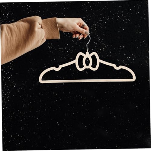 10pcs Non-Slip Bowknot Hangers for Coats and Dresses