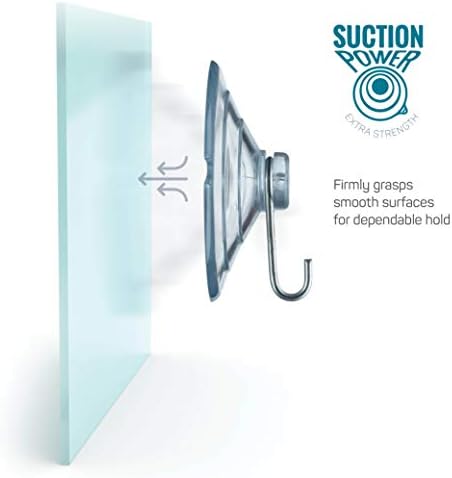 SEWANTA All-Purpose Suction Cup Hooks 10 Pack Combo Set