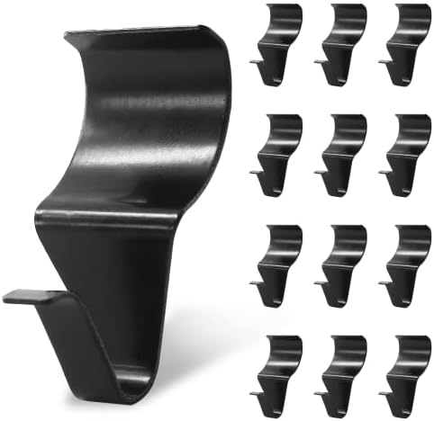 Biaungdo 12 Pcs Vinyl Siding Hooks Heavy Duty
