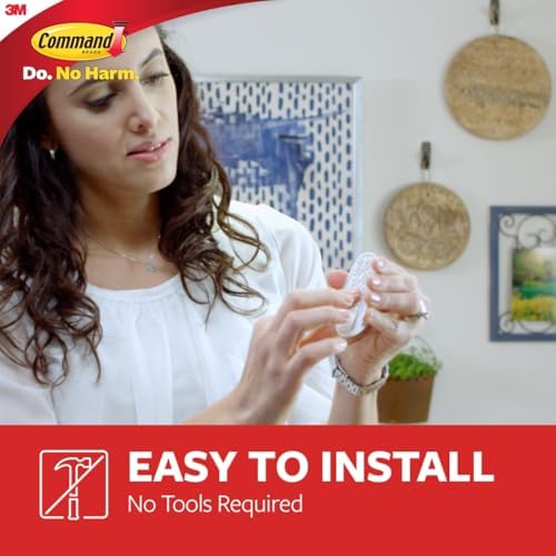 Command Medium Utility Hooks with Adhesive Strips