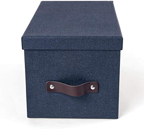 Bigso Box of Sweden Silvia Storage Box - Blue 59x65x116in