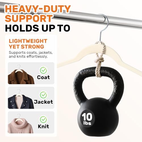 30 Pack Premium Velvet Shirt Hangers with Swivel Hook and Non-Slip Surface