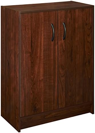 ClosetMaid Dark Cherry 2-Door Stackable Organizer