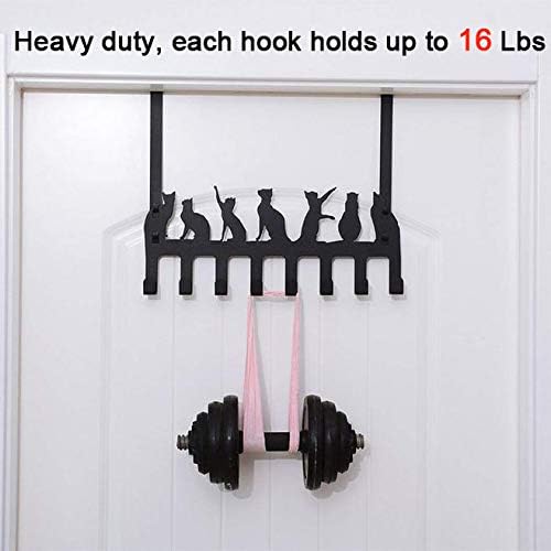 Wintek Over the Door Hook Hanger with 8 Hooks