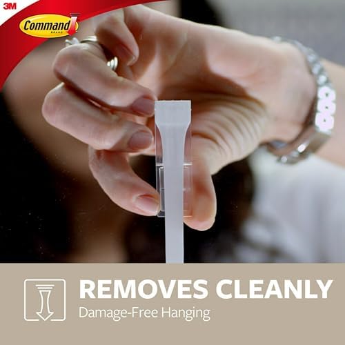 Command Large Matte Black Double Hooks 2-Pack