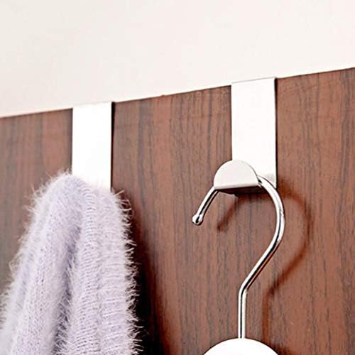 NUOBESTY 10 Pcs Door Hooks for Towels Keys and More