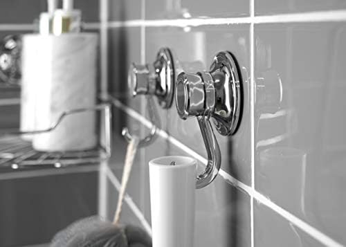 Bath Beyond Suction Cup Hooks 2Pack - Heavy Duty Vacuum Hooks for Kitchen and Bathroom