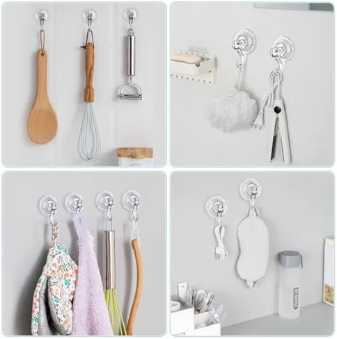 Big Size Suction Cup Hooks for Wreath Hanger