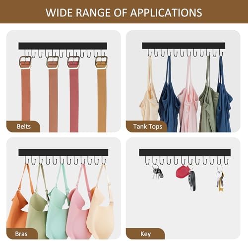 ZEDODIER 2 Pack Wall-Mount Jewelry Organizer Set