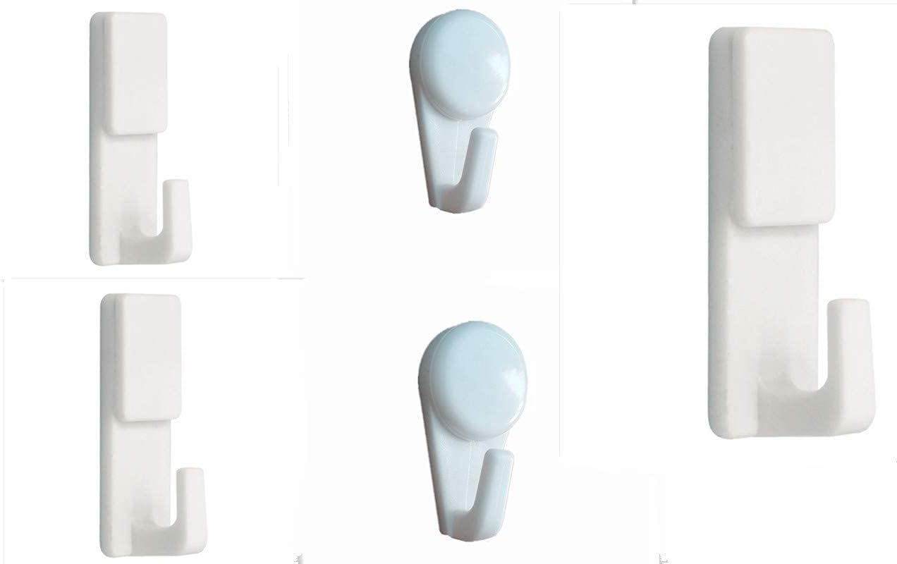 Concrete Wall Hanging Hooks Kit - 36 Pack Multi-Function Utility Hooks for Home Office and Decor