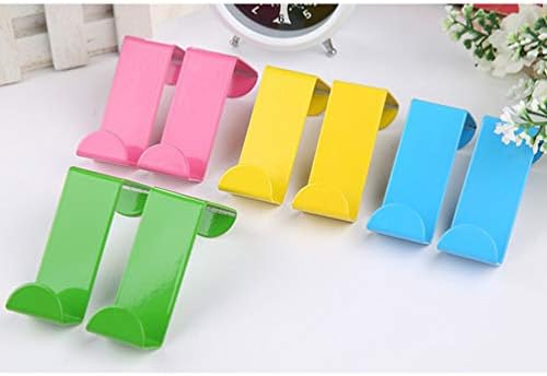 NUOBESTY 10 Pcs Door Hooks for Towels Keys and More