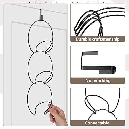 Yerliker 16 Piece Hat Rack with 2 Hooks for Door
