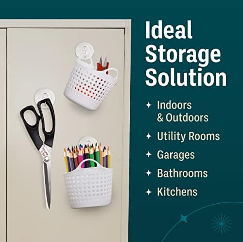 Suction Cup Wall Hooks 8 Pack - Heavy Duty 1 lb Capacity