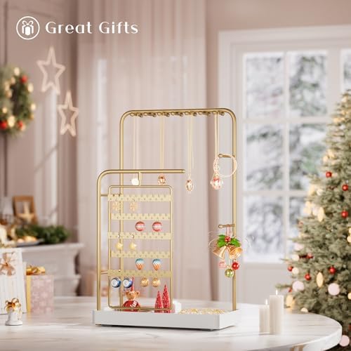 ProCase Gold Jewelry Display Stand Holder