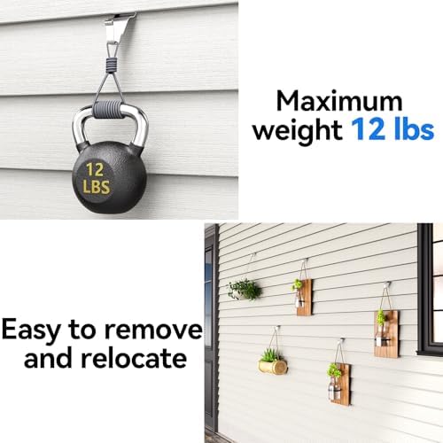 Vinyl Siding Hooks 10 Pack Heavy Duty Hangers