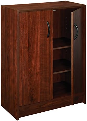 ClosetMaid Dark Cherry 2-Door Stackable Organizer