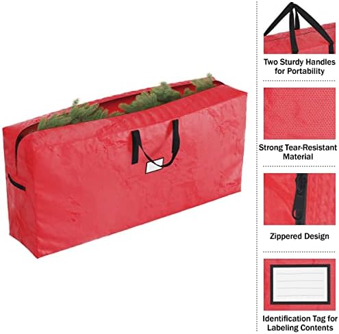 Elf Stor Christmas Tree Storage Bag - Holds 9-Foot Artificial Tree and More