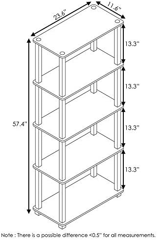 Furinno Turn-N-Tube 5-Tier Storage Shelf