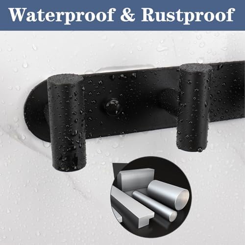 Vanloory Wall Mounted Coat Rack with 5 Hooks