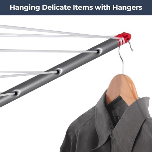STO STO Heavy Duty Rotary Clothesline with Ground Spike