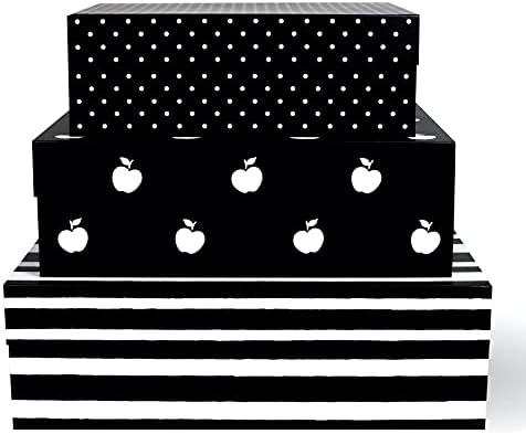 Kate Spade New York Lidded Storage Boxes 3 Pack