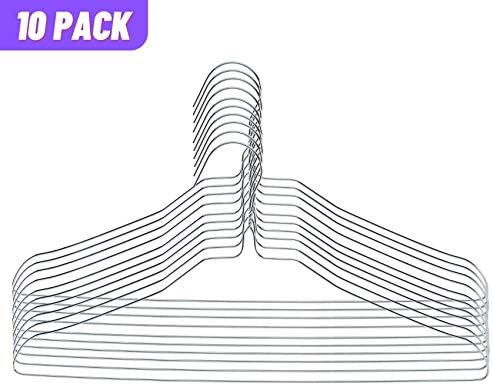 Mr Pen 10 Pack Slim Metal Hangers