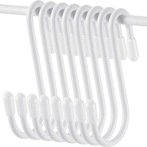 Hotop 36pcs Heavy Duty S Hooks White 24 Inch