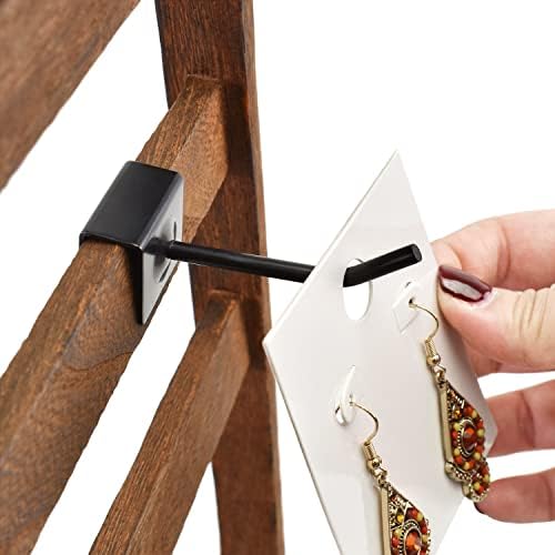 Ikee Design 24 Pcs Wall Mounted Hooks Black