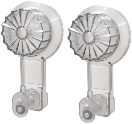 2 Pack Wreath Hanger Heavy Duty Suction Cup Hooks for Windows