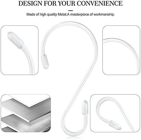 Hotop 36 Pcs S Shaped Stainless Steel Hooks