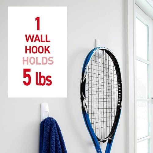 Command 5 lb Large Utility Hooks with 12 Strips