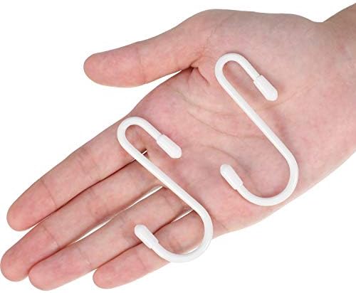 Hotop 36pcs Heavy Duty S Hooks White 24 Inch