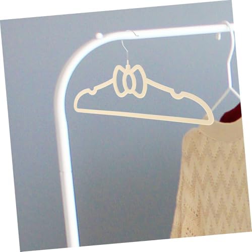 10pcs Non-Slip Bowknot Hangers for Coats and Dresses