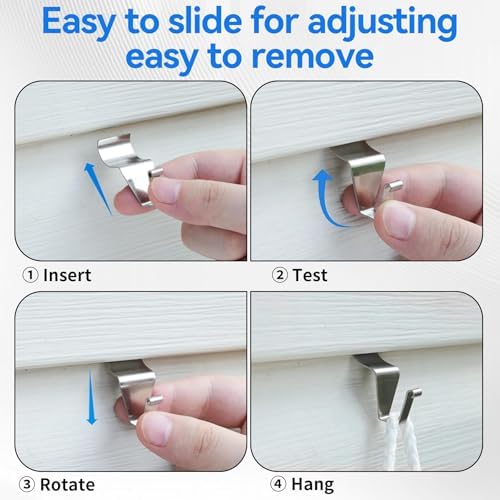 Vinyl Siding Hooks 10 Pack Heavy Duty Hangers
