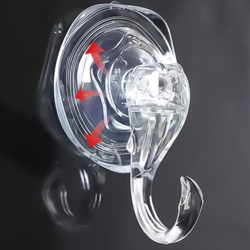 2PCS Suction Cup Hanger Heavy Duty 2kg Capacity Wreath Holder