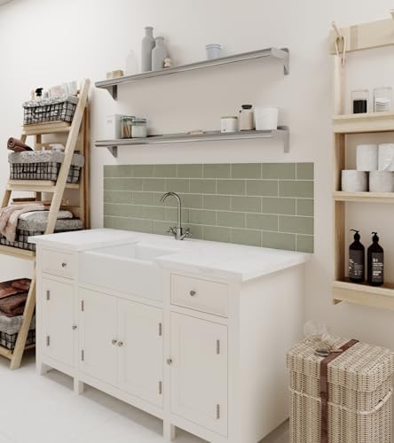 AmGood 6 X 48 Stainless Steel Wall Shelf