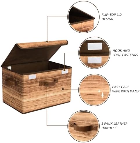 GRANNY SAYS Lidded Storage Bins 2-Pack